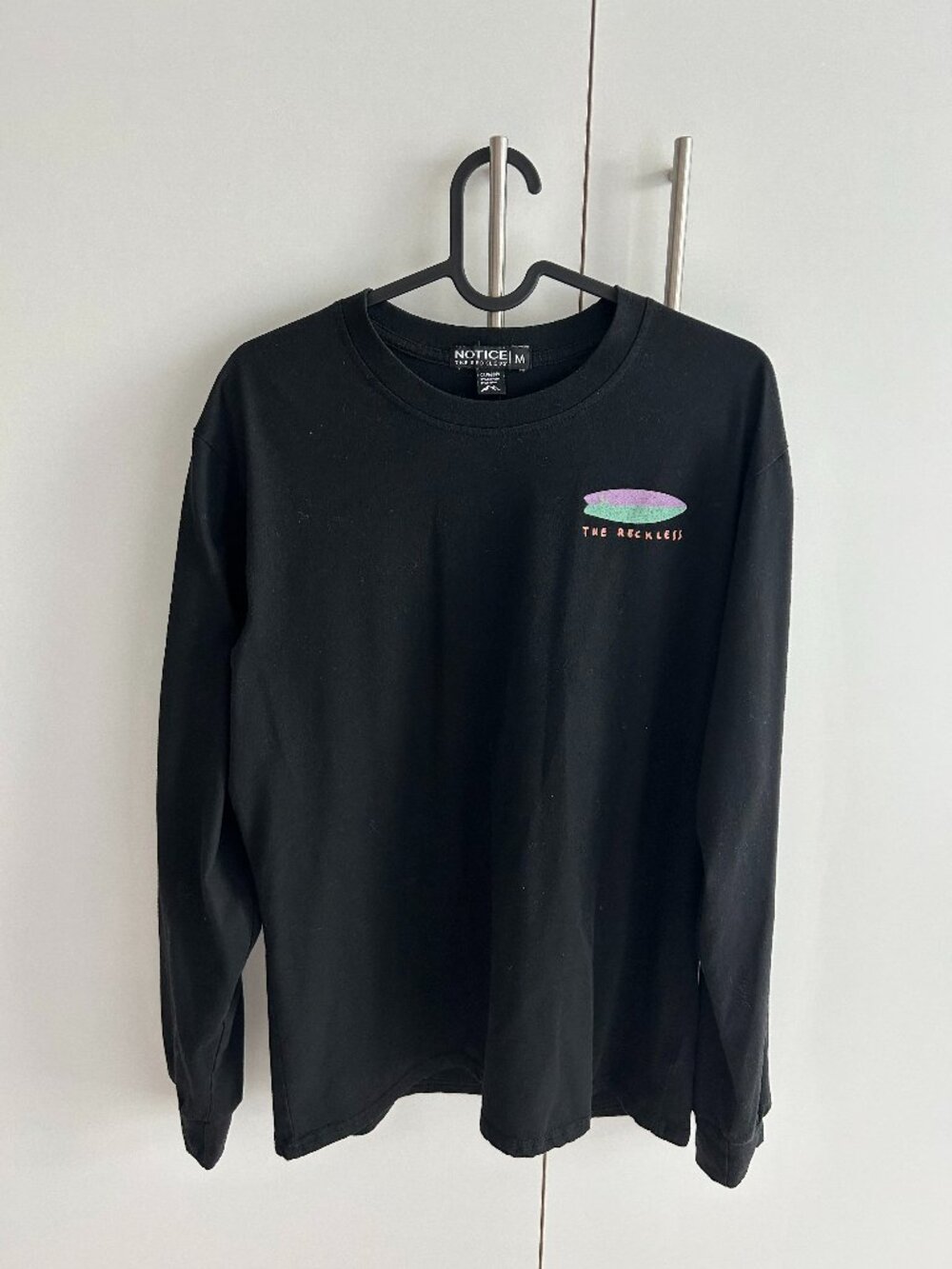 Notice the Reckless - Long sleeve - Aquaholic
